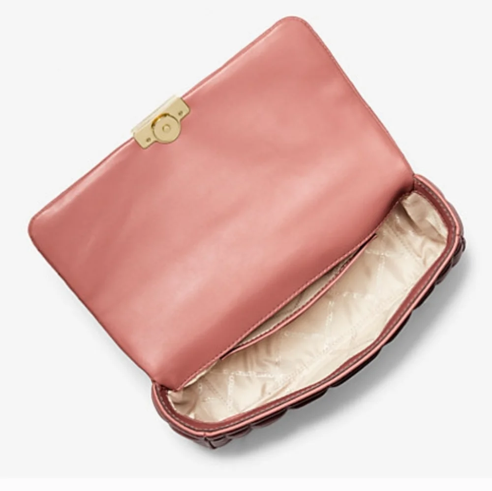 MICHAEL Michael Kors Tribeca Large Quilted Leather Shoulder Bag - Picture 10 of 10